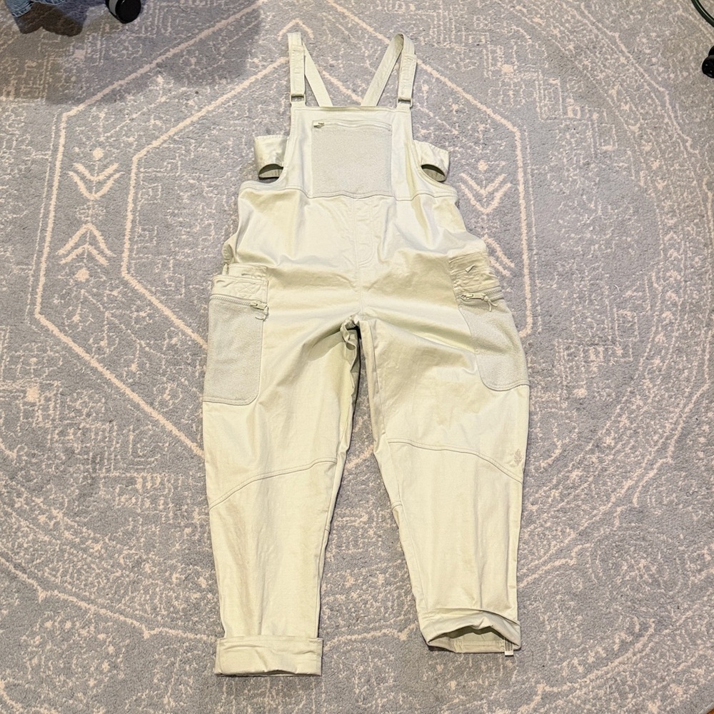Free People Movement Wade On One Piece in Washed Aloe Green size S